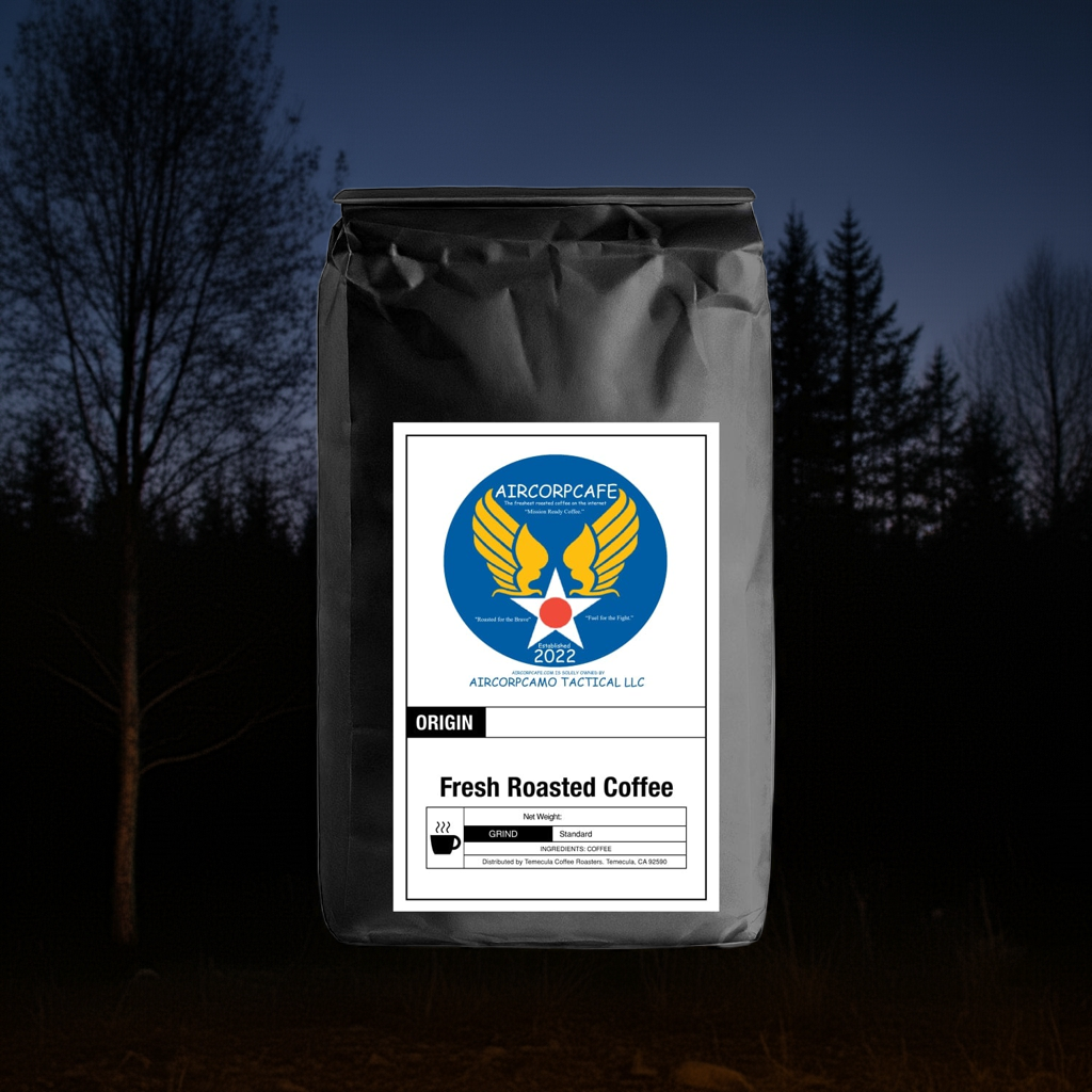 Aircorpcafe NIGHT OPS Mission Coffee Blend