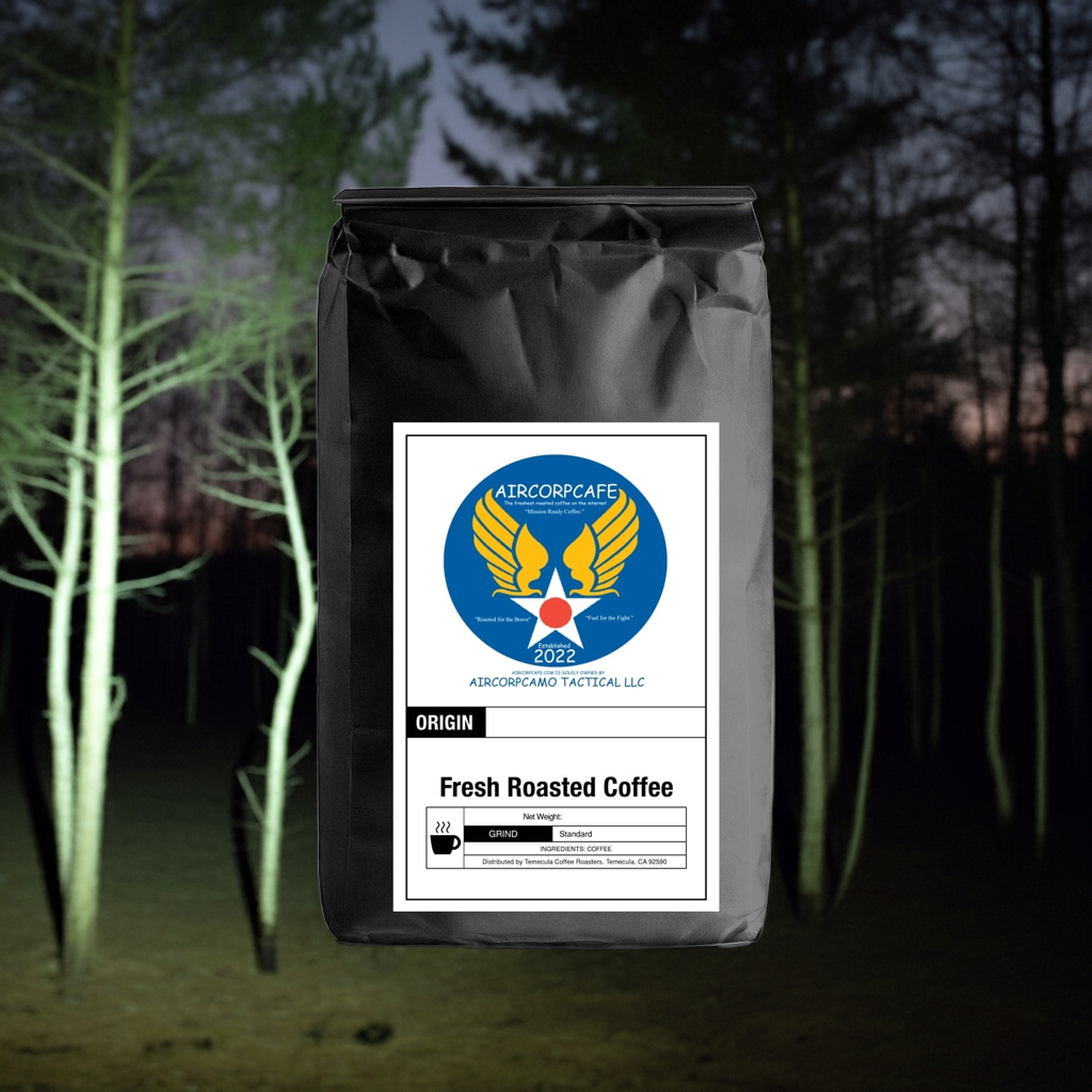 Aircorpcafe NIGHT OPS Mission Coffee Blend
