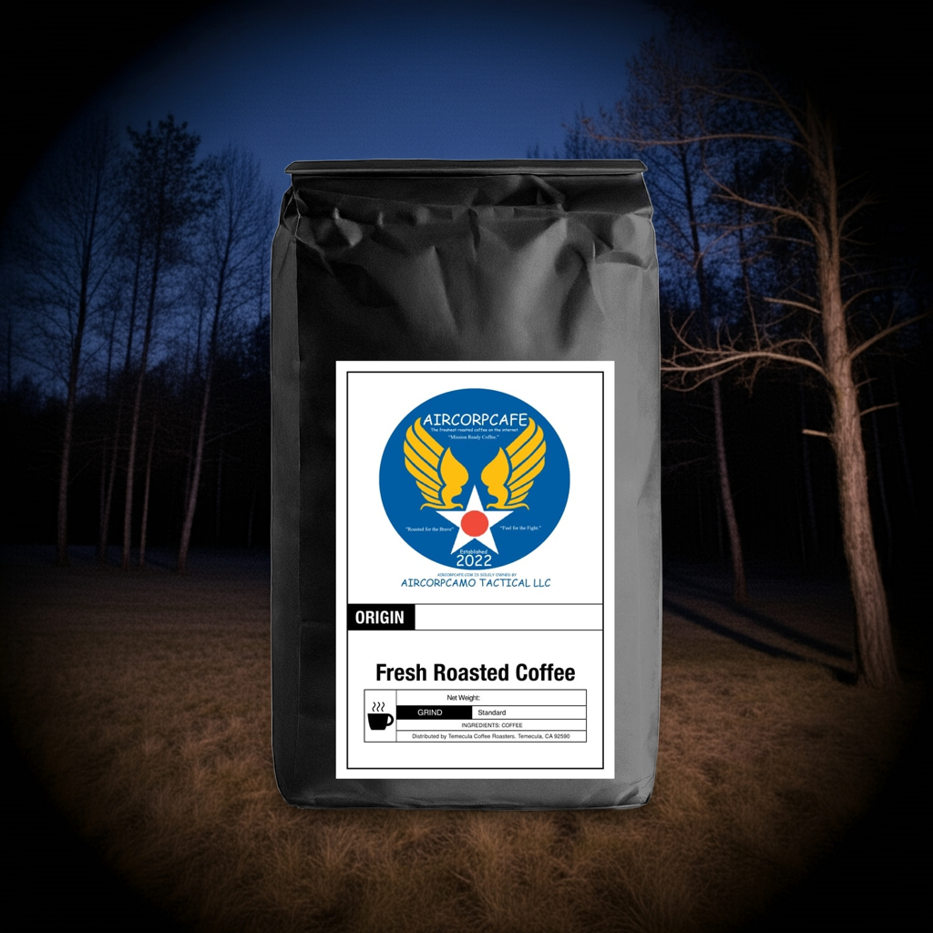 Aircorpcafe NIGHT OPS Mission Coffee Blend