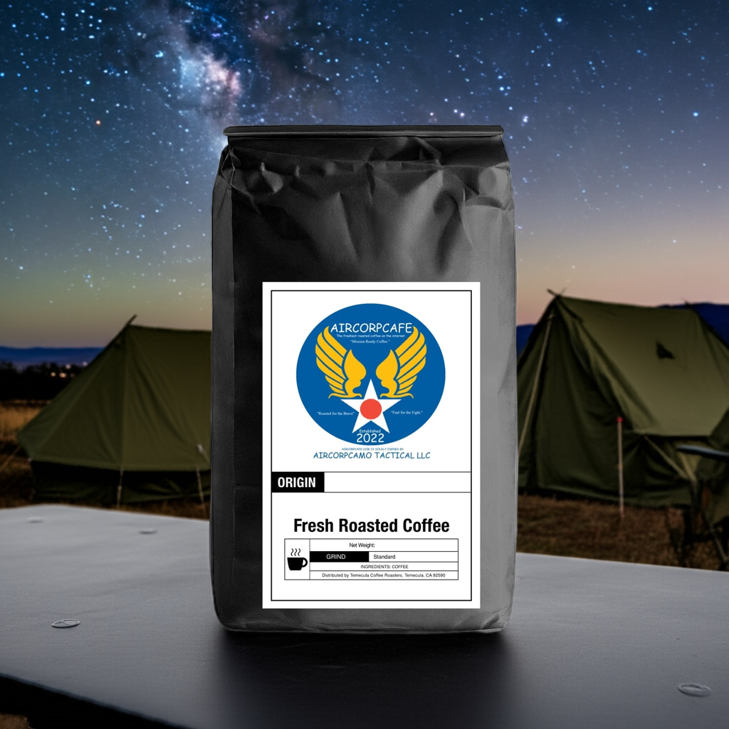 Aircorpcafe NIGHT OPS Mission Coffee Blend