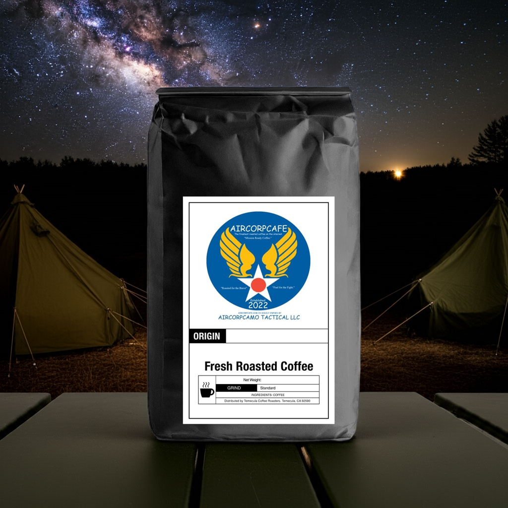 Aircorpcafe NIGHT OPS Mission Coffee Blend