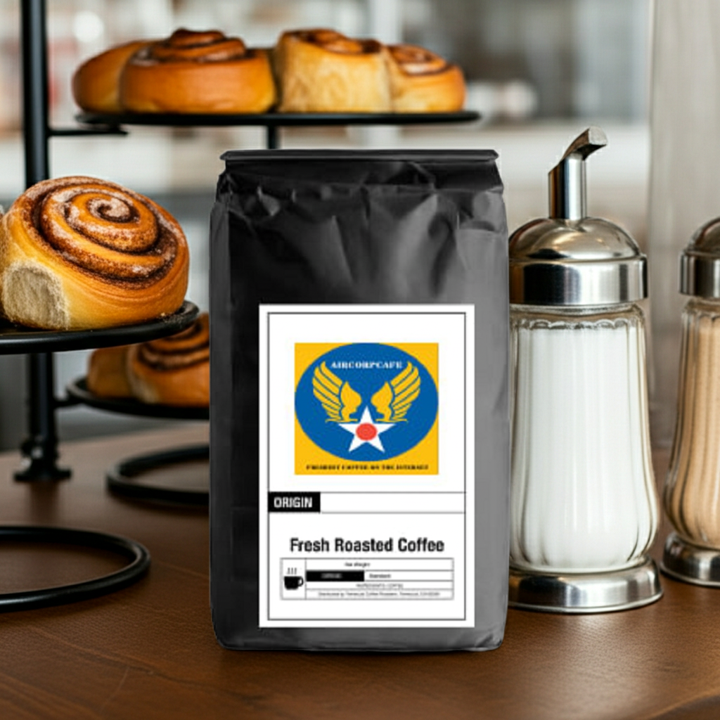 Aircorpcafe Natural Cinnamon Roll Flavored