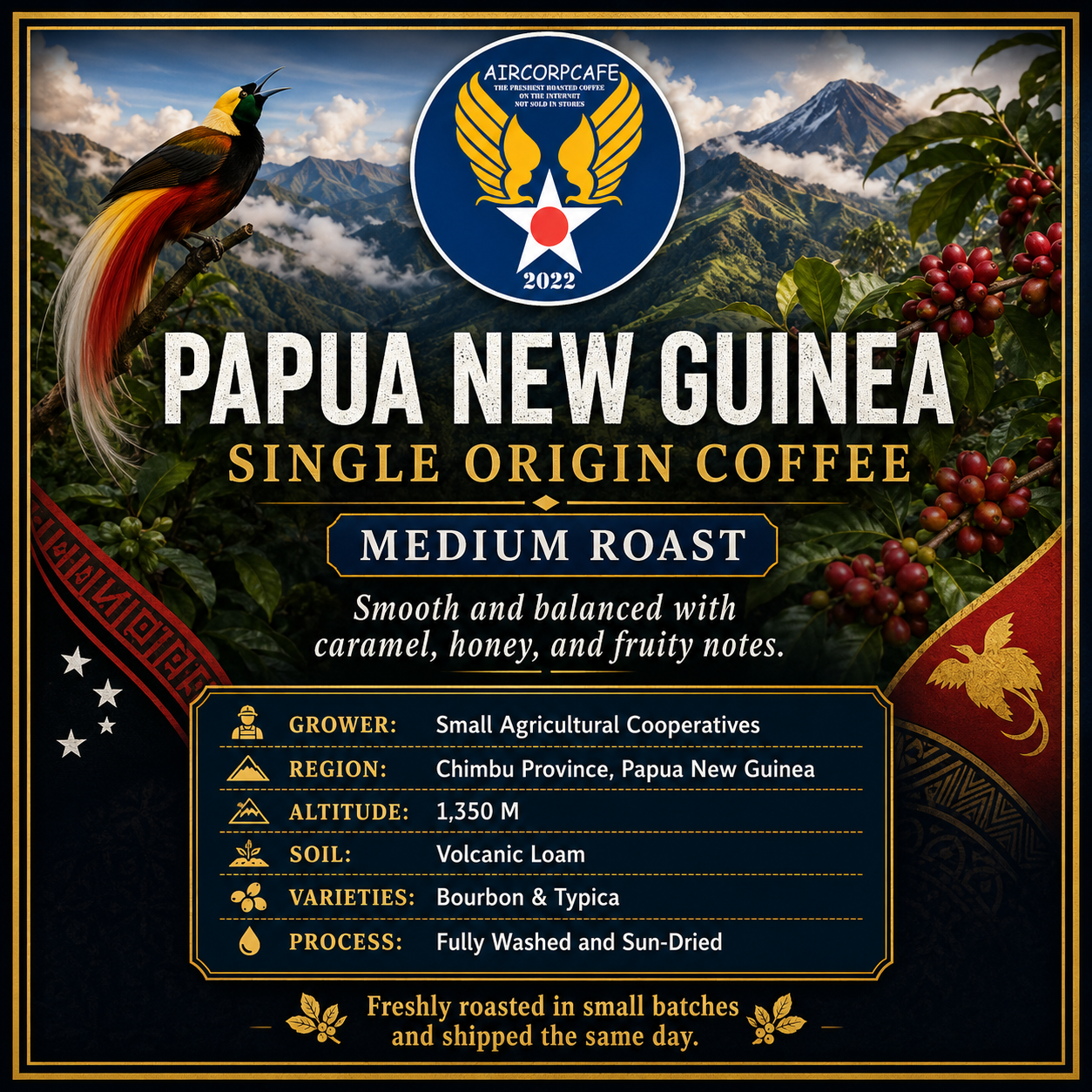 Papua New Guinea - Single Origin Coffee