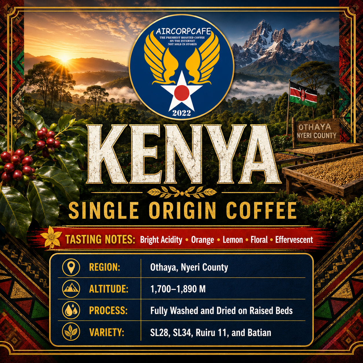 Kenya - Single Origin Coffee
