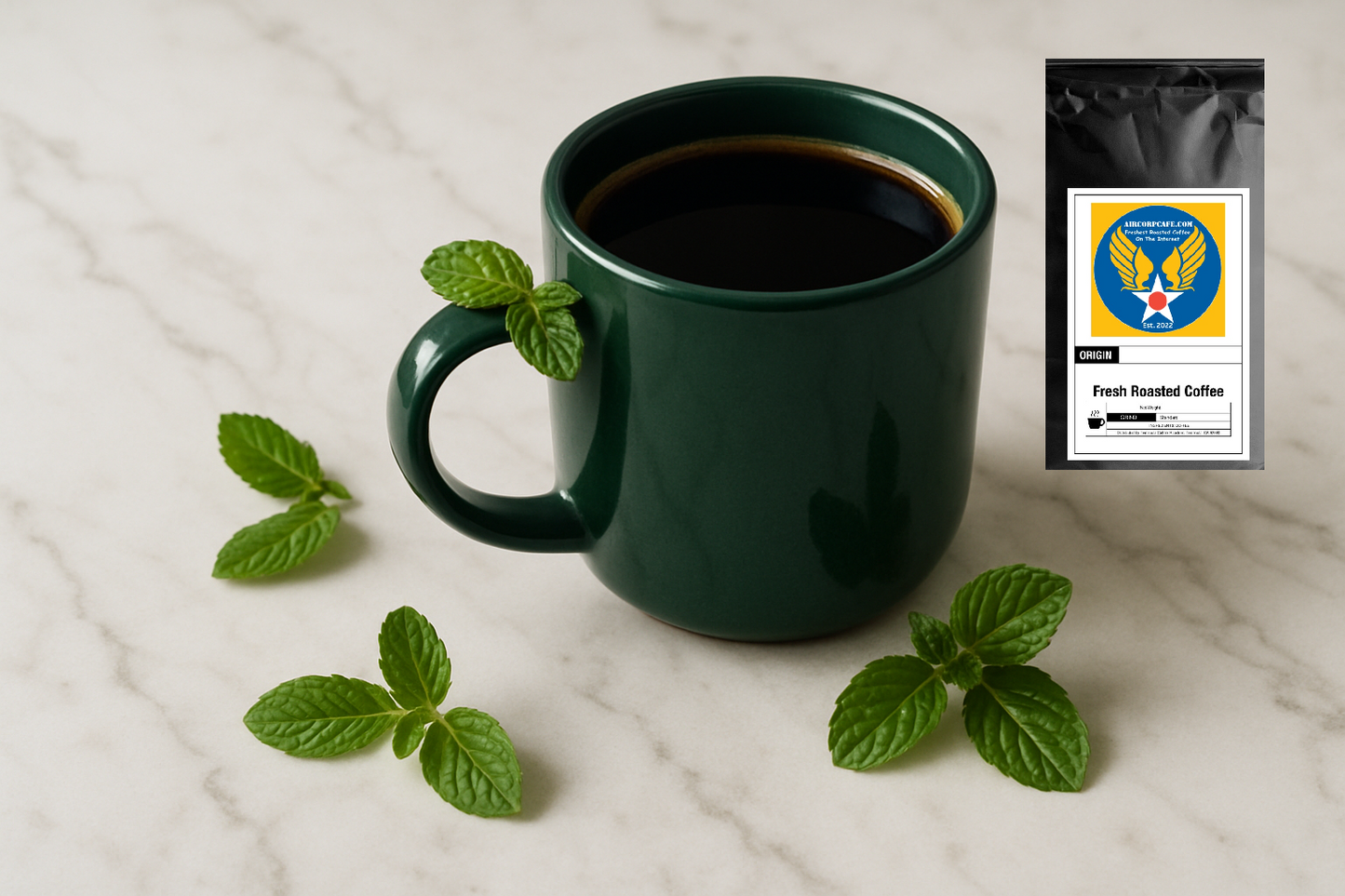 Mint Flavored Coffee Blend