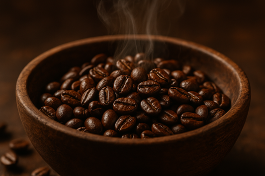 small batch fresh roasted coffee beans