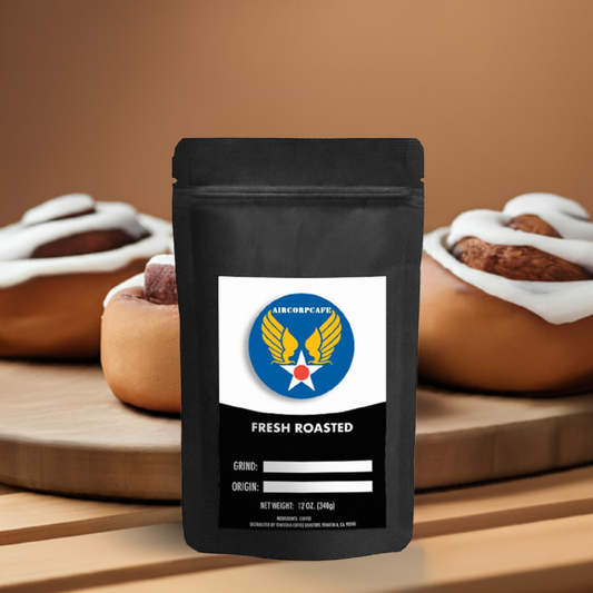 Aircorpcafe Natural Cinnamon Roll Flavored