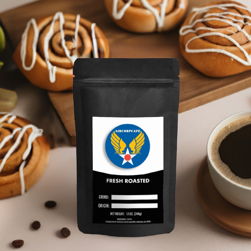Aircorpcafe Natural Cinnabun flavored