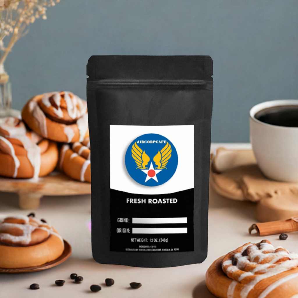 Aircorpcafe Natural Cinnabun flavored