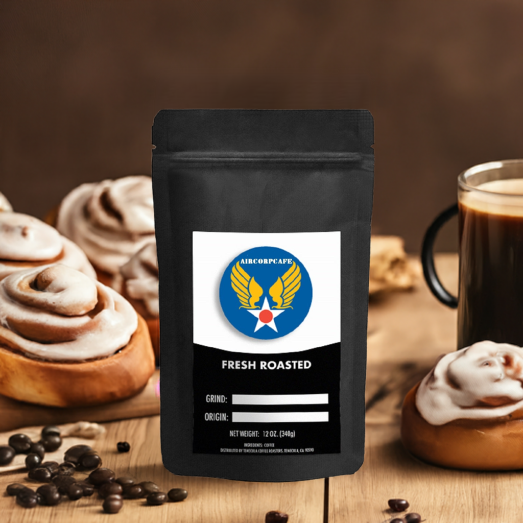 Aircorpcafe Natural Cinnabun flavored