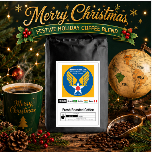 Merry Christmas Festive Holiday Coffee Blend