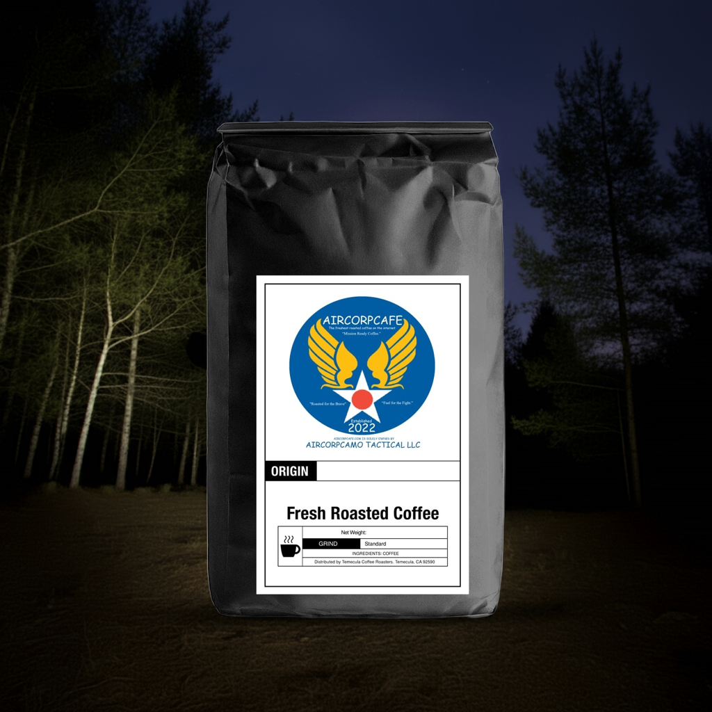 Aircorpcafe NIGHT OPS Mission Coffee Blend