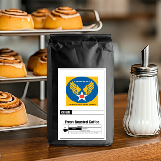 "How We Roll" Cinnamon Roll Flavored Coffee Blend