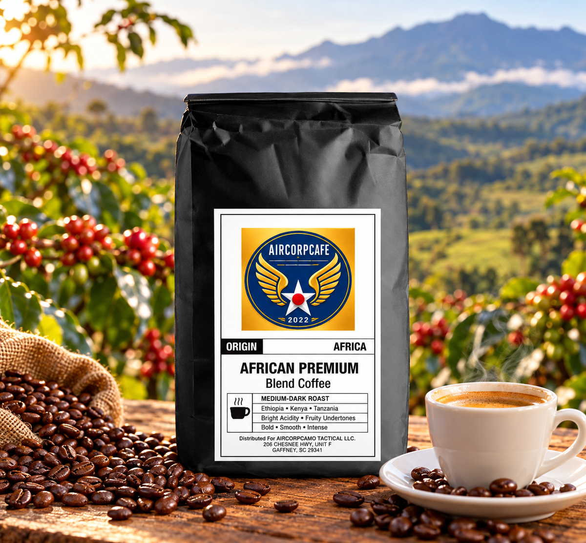 African Premium Blend Coffee