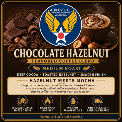 Chocolate Hazelnut Natural Flavor Coffee Blend
