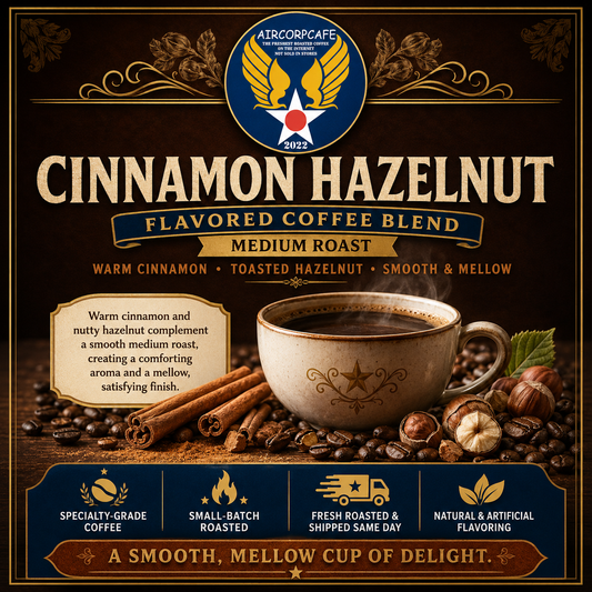 Cinnamon Hazelnut Natural Flavored Coffee Blend