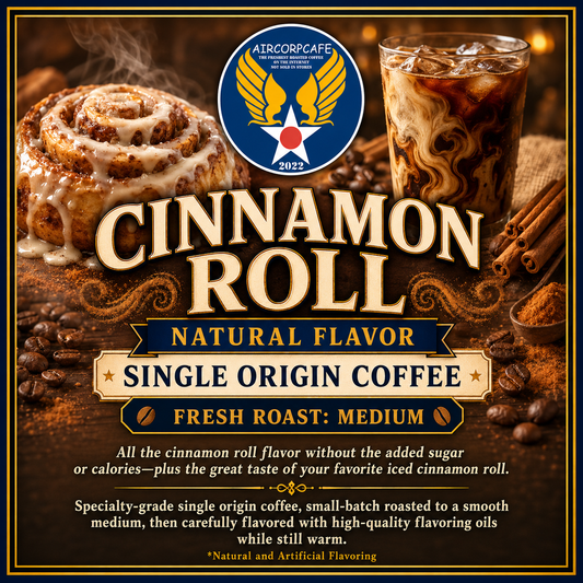 Cinnamon Roll Natural Flavor Single Origin Coffee