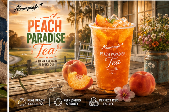 Aircorpcafe Peach Paradise Tea