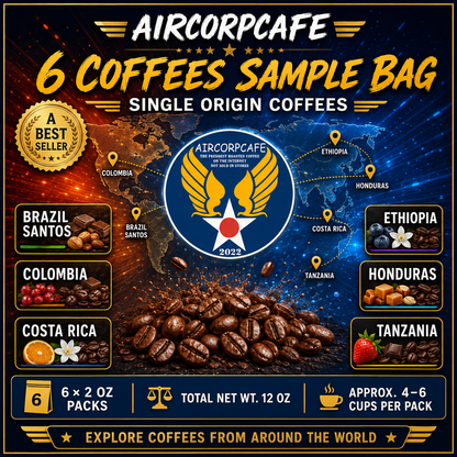 Best Seller Single Origin Coffee Sampler Bag