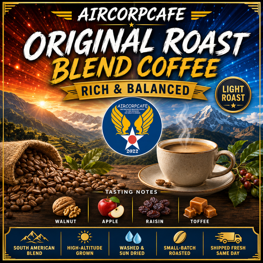 Original Roast Blend Coffee – Rich & Balanced Small-Batch Roasted