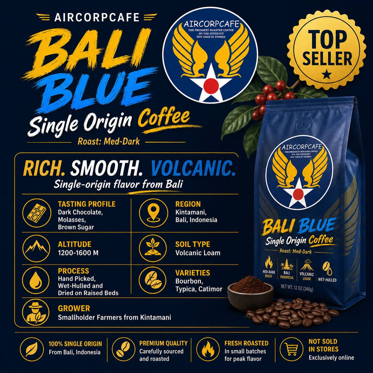 Bali Blue Single Origin Coffee