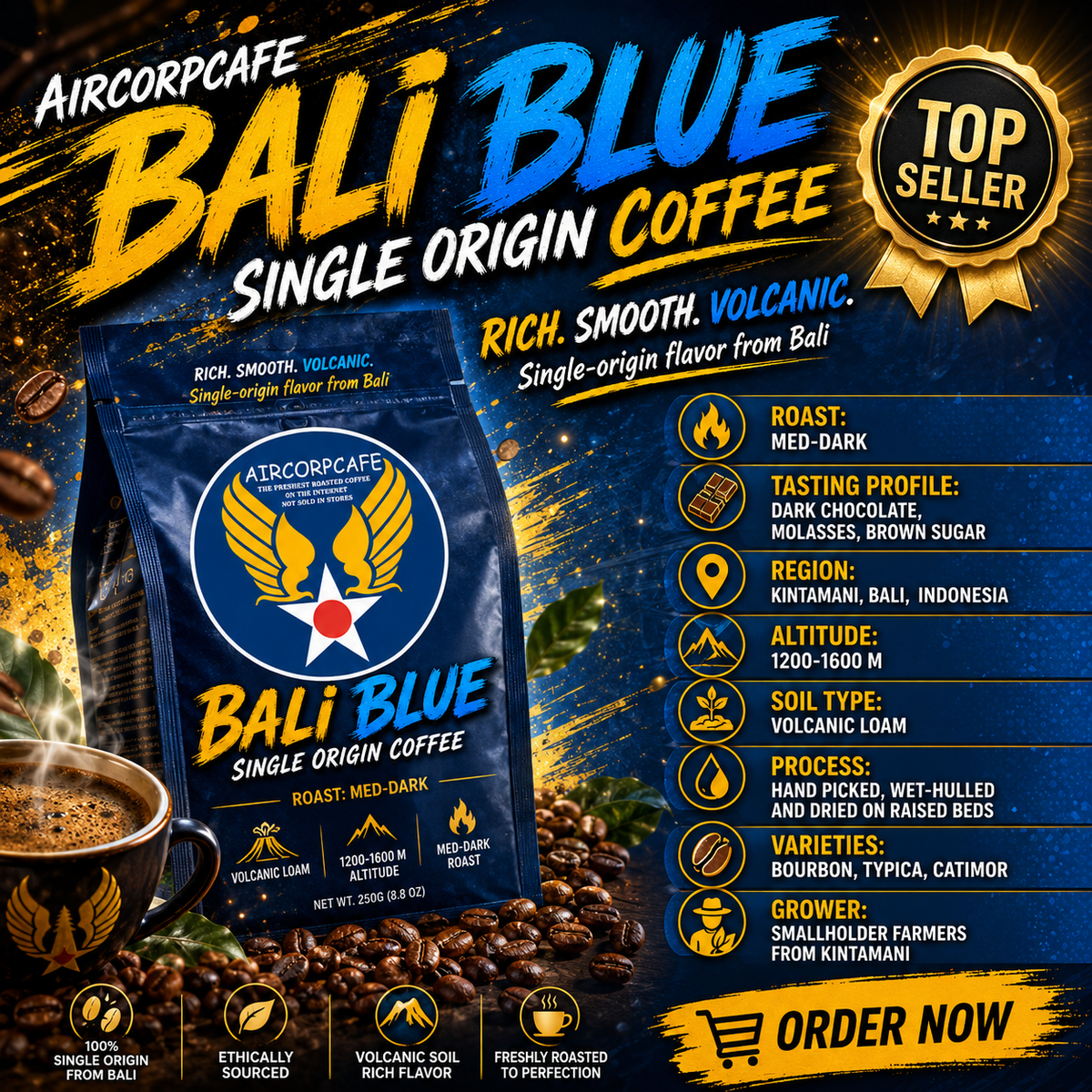 Bali Blue Single Origin Coffee