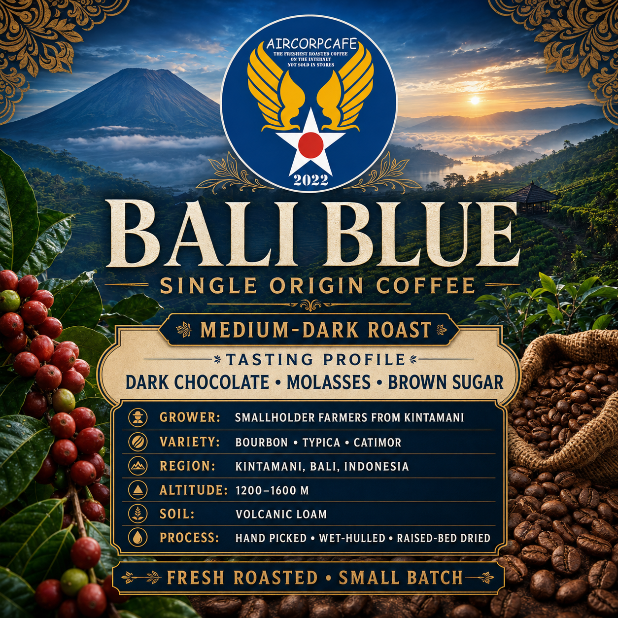 Bali Blue Single Origin Coffee