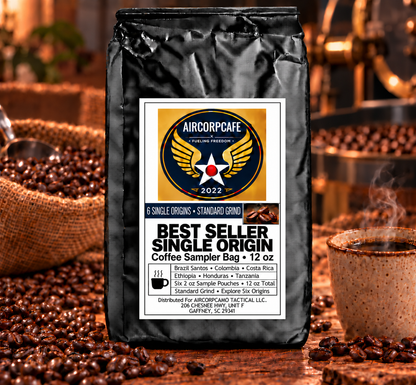 Best Seller Single Origin Coffee Sampler Bag