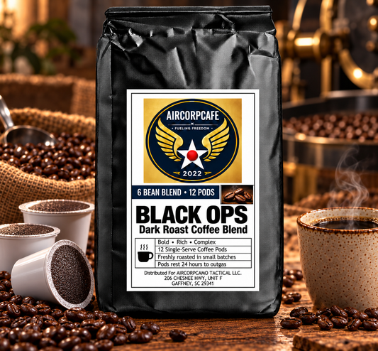 Black Ops Dark Roast Coffee Blend - 12 Pods