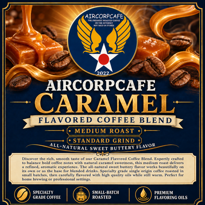 Caramel Natural Flavored Sweet and Buttery Blend Coffee