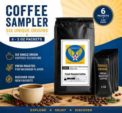 Best Seller Sampler- Blends & Single Origin Coffee - Standard Grind