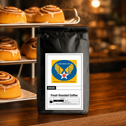 Cinnamon Roll Flavored Single-Origin Coffee