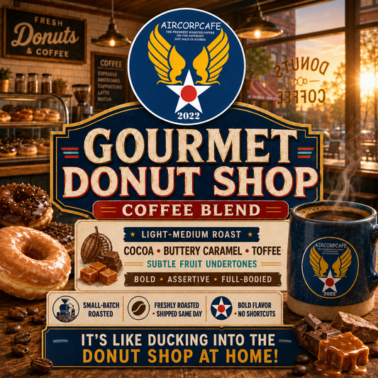 Gourmet Donut Shop Coffee Blend