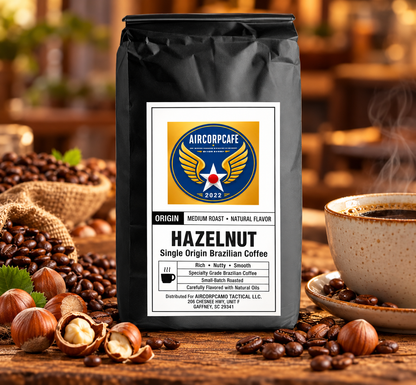 Hazelnut Natural Flavor Single Origin Brazilian Coffee