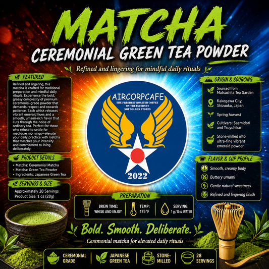 Matcha - Ceremonial Green Tea Powder