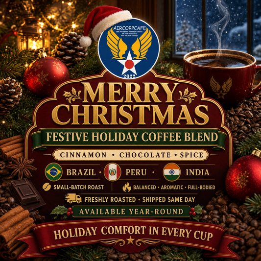 Merry Christmas Festive Holiday Coffee Blend