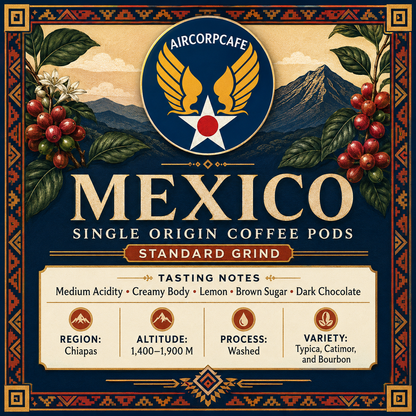 Mexico Single Origin Coffee 12 Pods