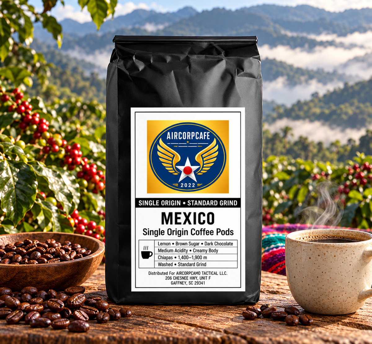 Mexico Single Origin Coffee 12 Pods