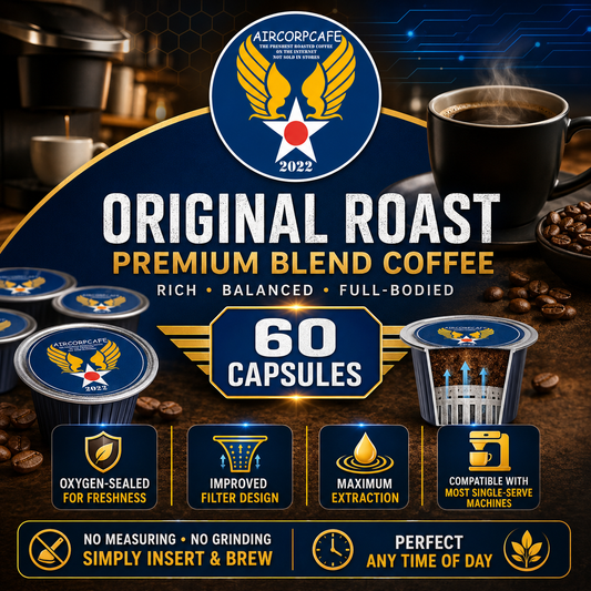 Original Roast Coffee Premium Blend - 60 Capsules