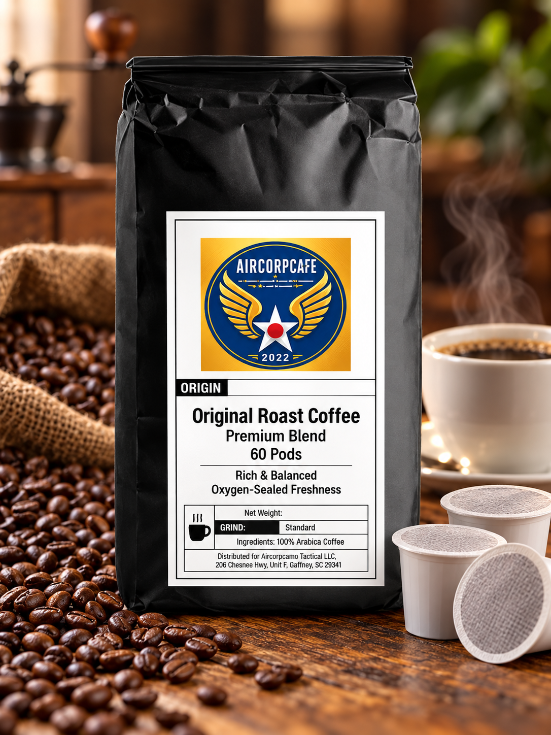 Original Roast Coffee Premium Blend - 60 Pods