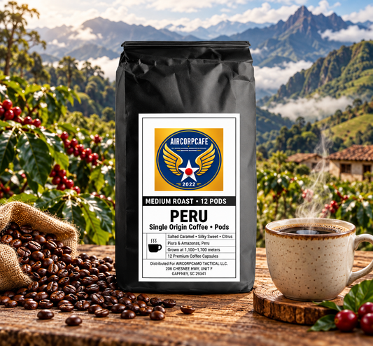 Peru Single Origin Coffee - 12 pods