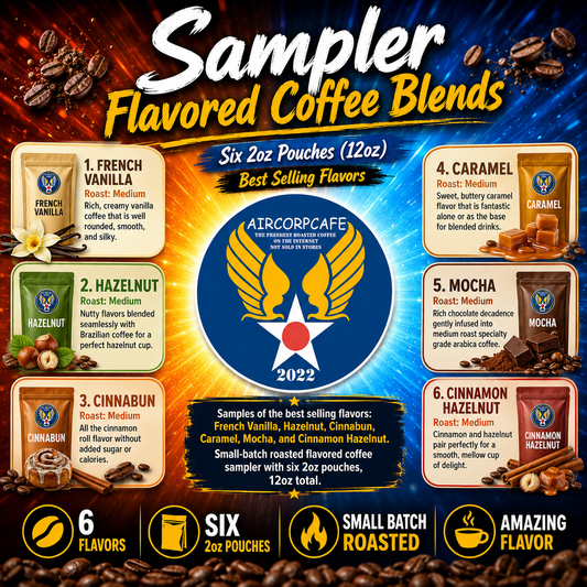Sampler, Flavored Coffee Blends-6 Packets