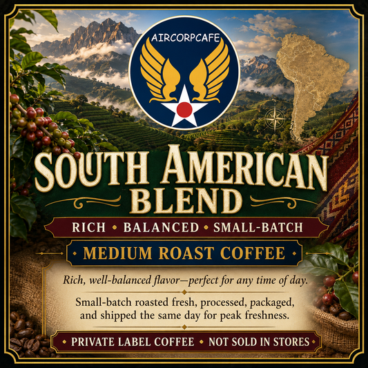 South American Medium Roast Coffee Blend