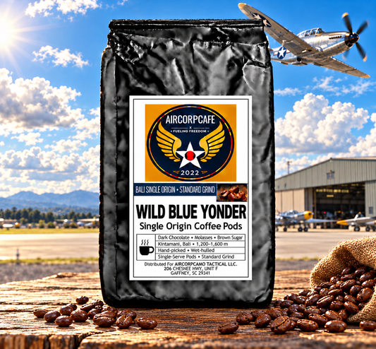 WILD BLUE YONDER Single Origin Coffee 12 Pods