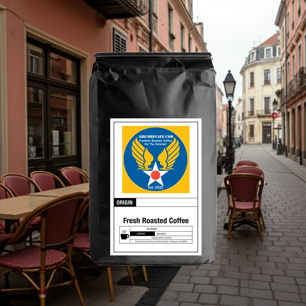 French Cafe Bold Smoky Dark Roast Coffee Blend