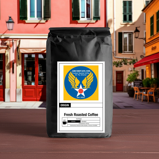 French Cafe Bold Smoky Dark Roast Coffee Blend