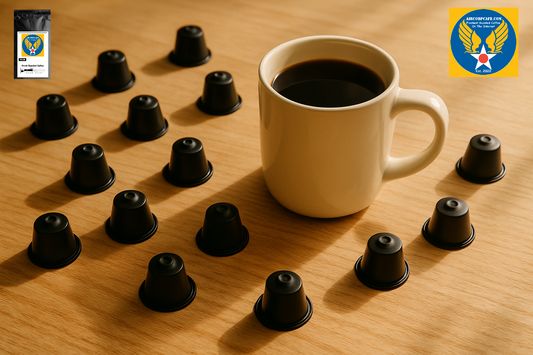 Original Roast 12 Pack Single Serve Coffee Capsules - Standard Grind