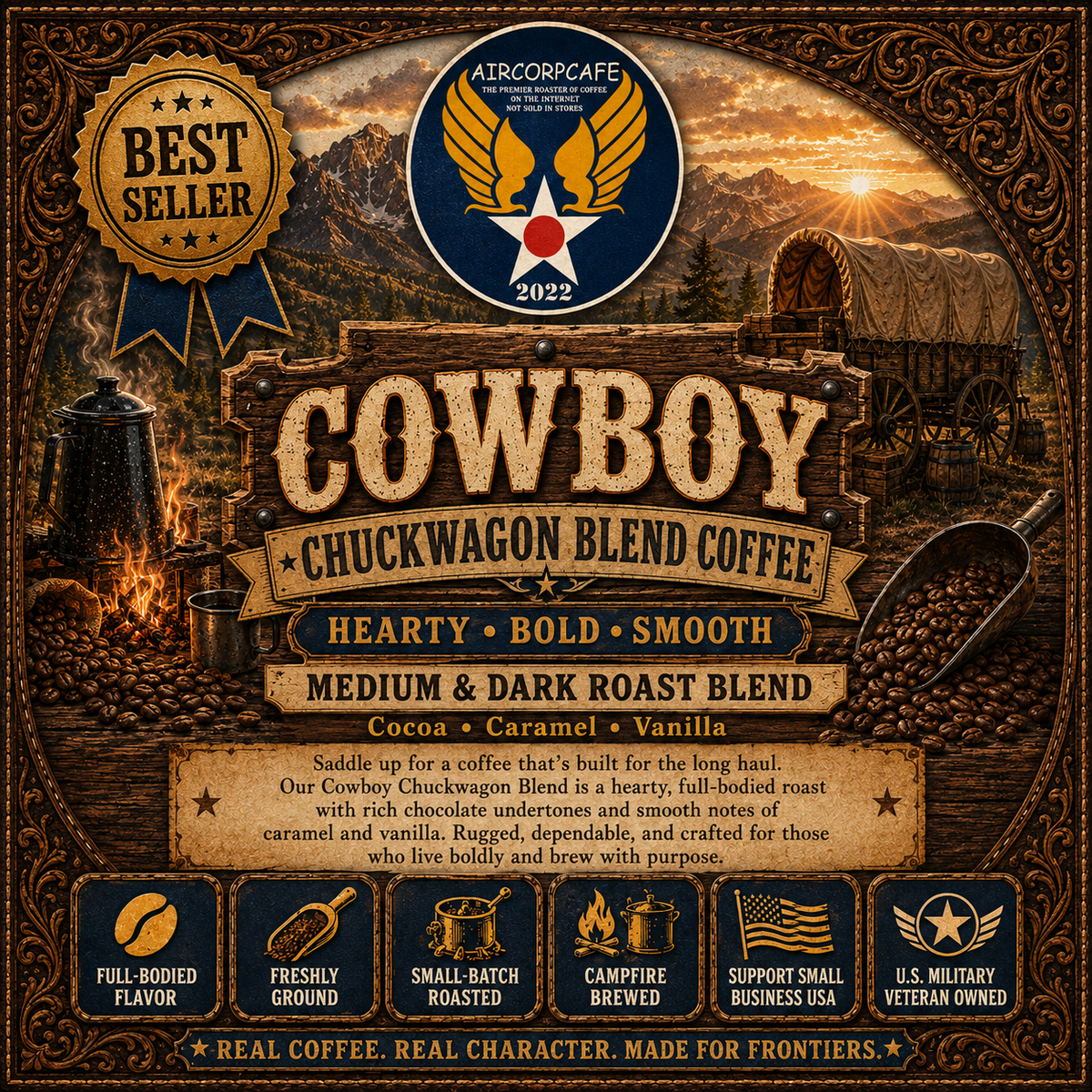 Cowboy Chuckwagon Blend Coffee