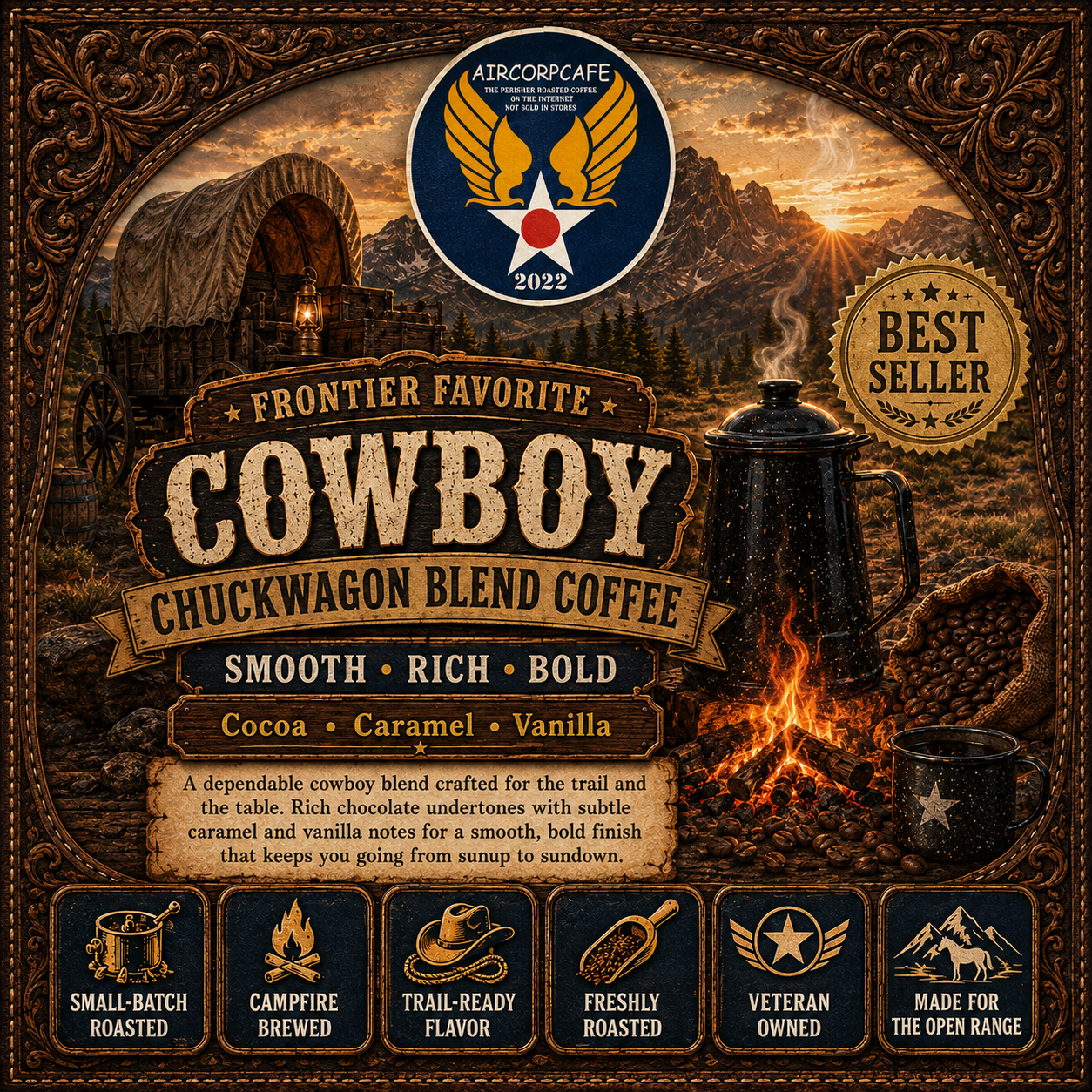 Cowboy Chuckwagon Blend Coffee