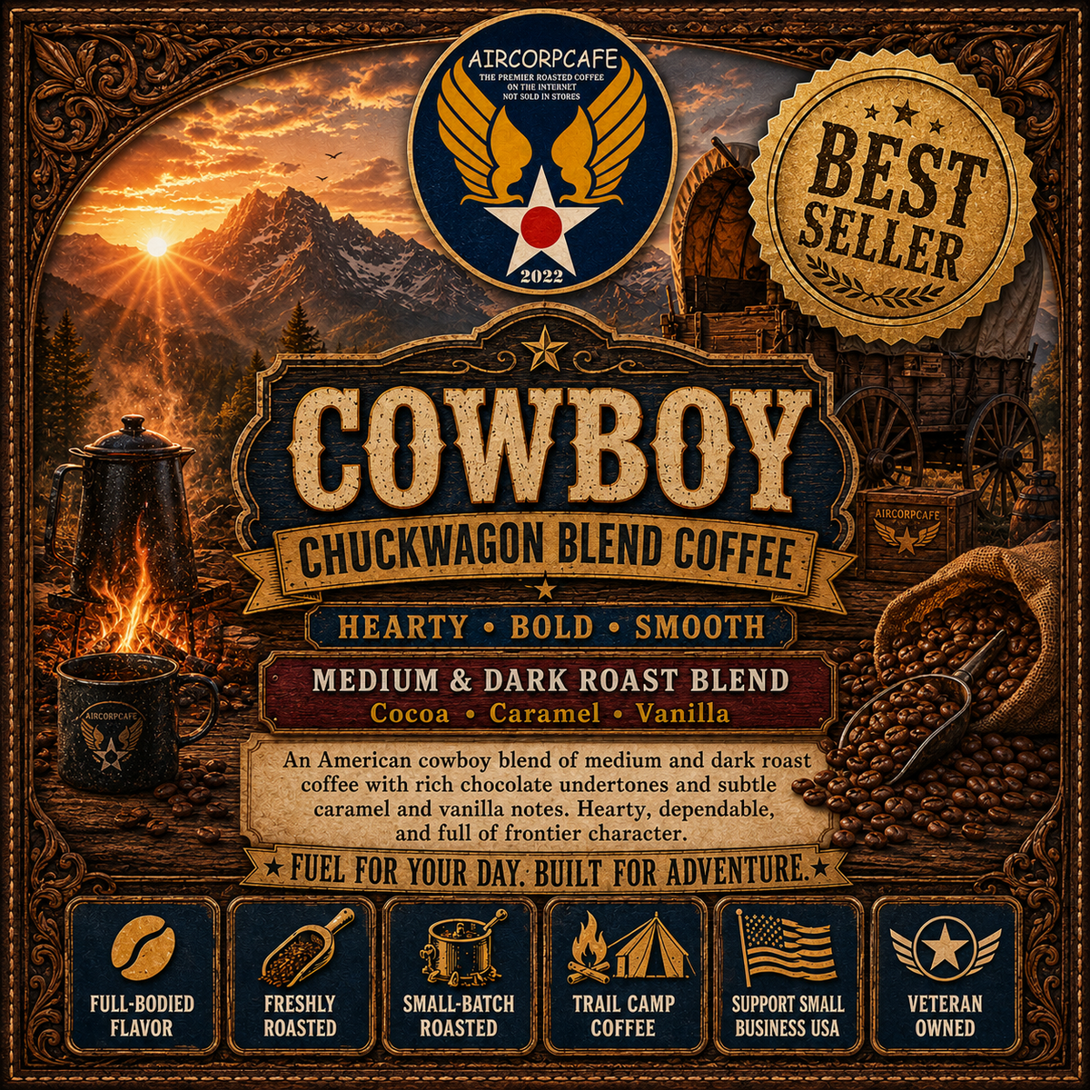 Cowboy Chuckwagon Blend Coffee